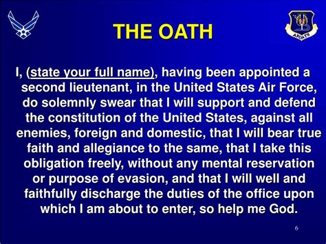 Air Force Officer Oath