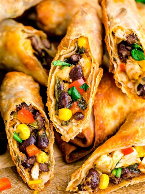 Air Fryer Southwest Egg Rolls