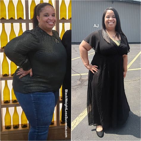 Aj Lost 102 Pounds Black Weight Loss Success