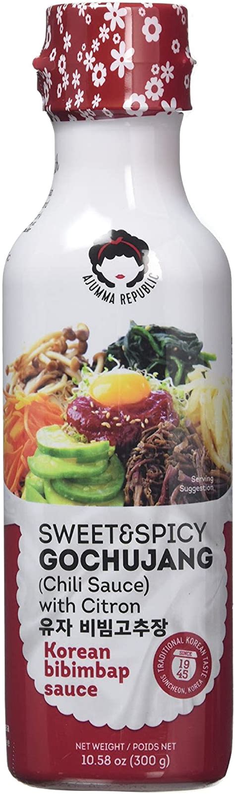 Ajumma Republic Sweet Amp Spicy Gochujang Chilli Sauce With Citron