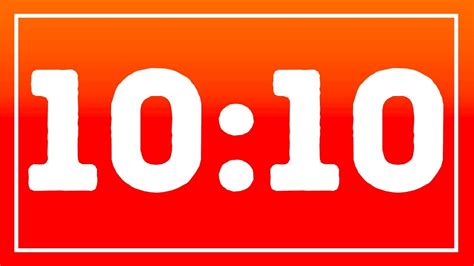 Always Go To Bed At 10 10 P M