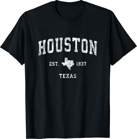 Amazon Com Cut And Shoot Texas Tx Vintage Athletic Black Sports Design Long Sleeve T Shirt Clothing Shoes Jewelry