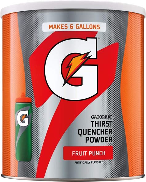 Amazon Com Gatorade Powder Canister Fruit Punch 51 Ounce Pack Of 3 Amazon Com Gatorade Powder Canister Fruit Punch 51 Ounce Pack Of 3