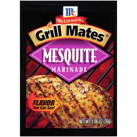 Amazon Com Mccormick Grill Mates Mesquite Marinade Mix 1 06 Oz Pack