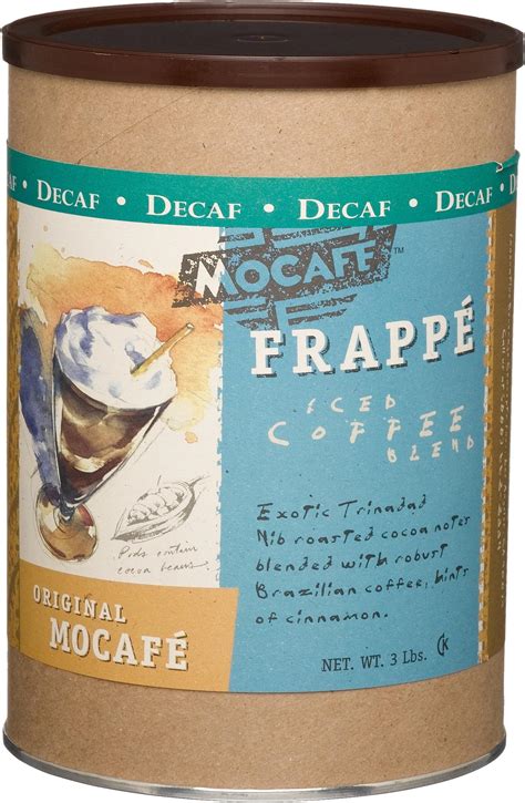 Amazon Com Mocafe Maui Mocha Frappe Mix Blended Iced Coffee Powder Made With Kona Coffee Blend 3Lb Bulk Bag Grocery Gourmet Food