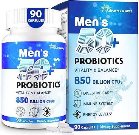 Amazon Com Probiotics For Men Advanced 50 Mens Probiotic