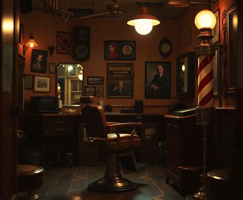 American Traditional Barber Image Free Ai Generator Makepix
