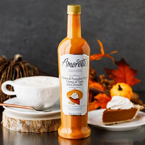 Amoretti Sugar Free Pumpkin Pie Syrup 750 Ml 1 Pack 750 Ml Fry S