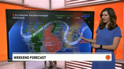 An Updated Look At The Weekend S Weather