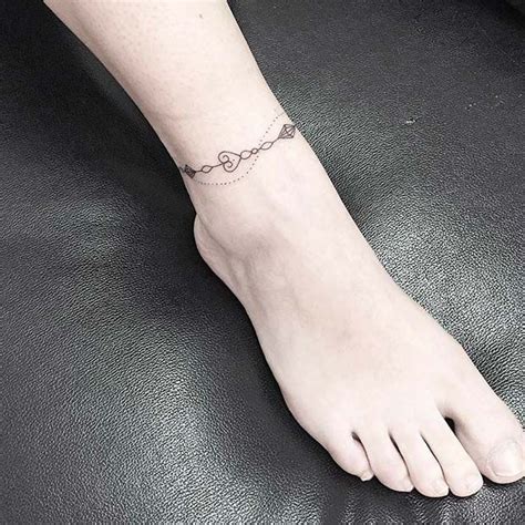 Ankle Bracelets Tattoos