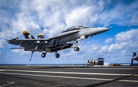 Another Us Navy Jet Narrowly Missed Friendly Fire Over Red Sea Official