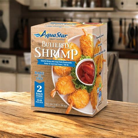 Aqua Star Panko Breaded Butterfly Shrimp 1 Pack