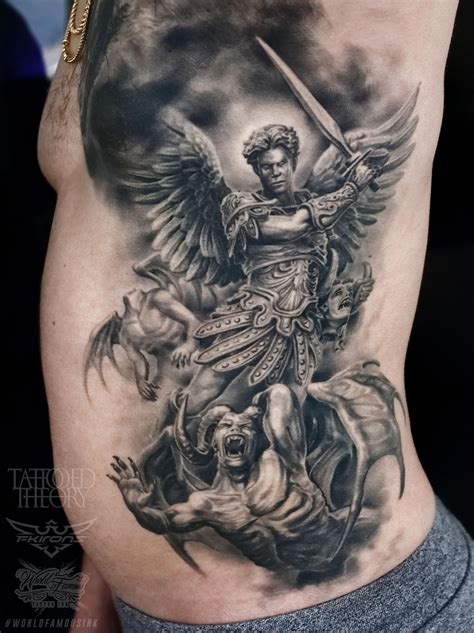 Archangel Michael Tattoo Design
