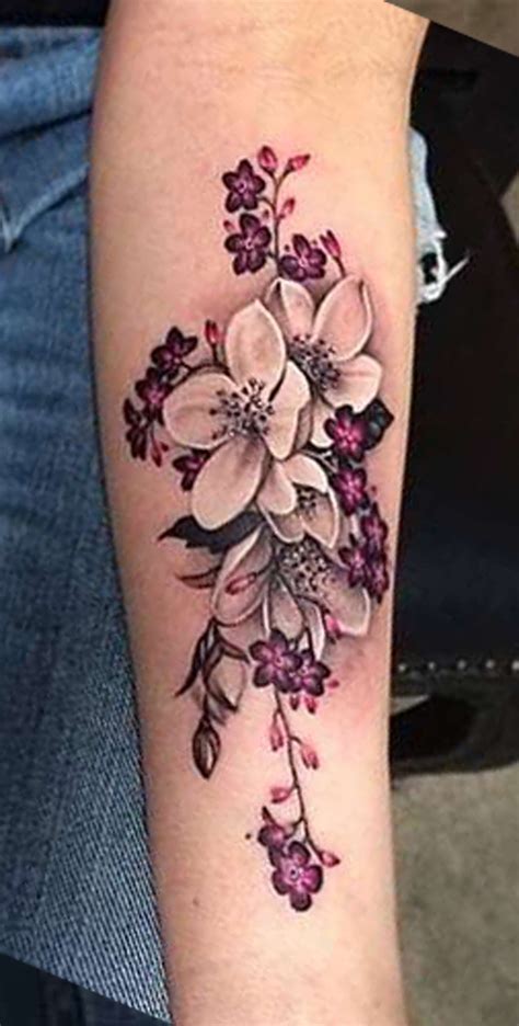 Arm Flower Tattoo Designs Forearm Tattoo Ideas