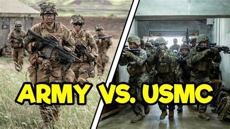 Army Infantry Vs Marine Infantry 2024