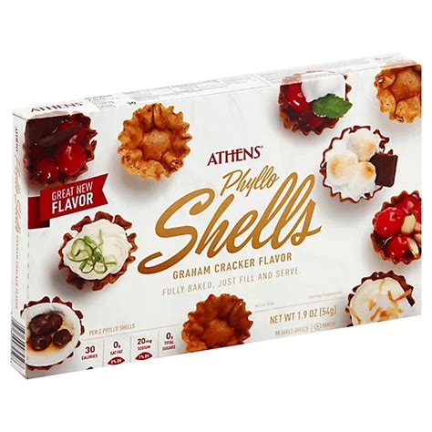 Athens Phyllo Shells Graham Cracker 1 9 Oz Vons