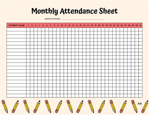 Attendance Sheet
