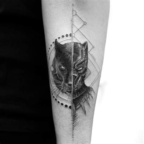 Awesome Black Panther Tattoo By Balazs Bercsenyi
