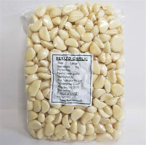 Bag Of Peeled Garlic