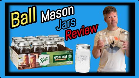 Ball Wide Mouth Quart Size Mason Jars Review And Ideas For Use Youtube