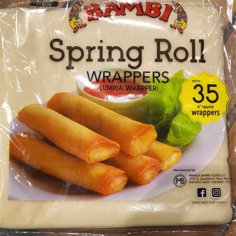 Bambi Spring Roll Wrappers Reviews Abillion