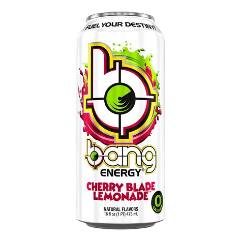 Bang Cherry Blade Lemonade Energy Drink Fig App