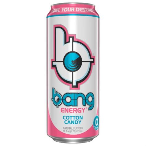 Bang Cotton Candy Energy Drink 16 Fl Oz Can Energy Drinks Cotton