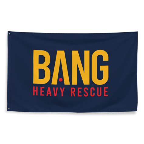 Bang Heavy Rescue Flag Train Your Probie