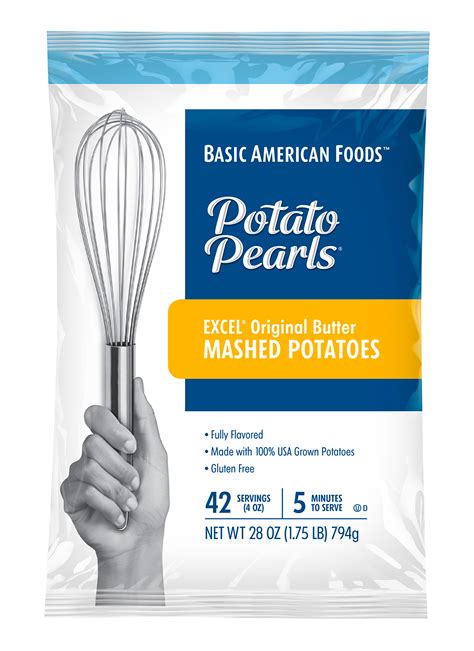 Basic American Potato Pearls Excel Original Recipe Mashed Potatoes