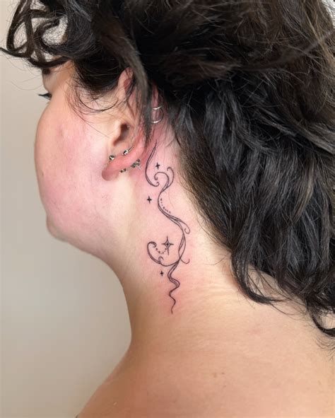 Behind The Ear Tattoos For Women Bronctattooaus Com