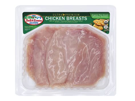Bell Evans Thin Sliced Boneless Skinless Chicken Breasts Lunds Byerlys