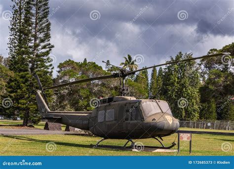 Bell Helicopter Closeup At Wheeler Air Force Base Oahu Hawaii Usa Editorial Stock Photo Image Of Force Base 172685398