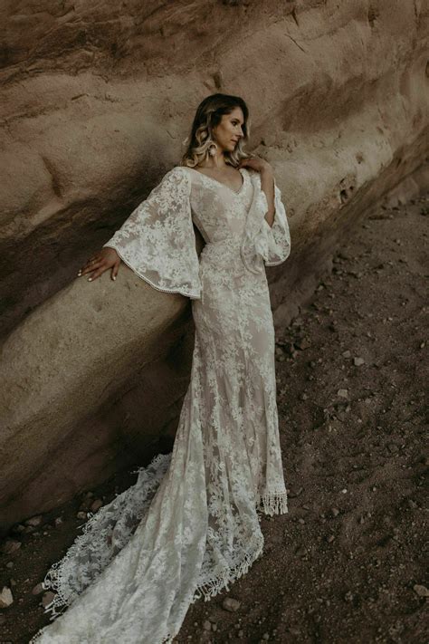 Bell Sleeve Wedding Dress: Timeless Elegance Revealed