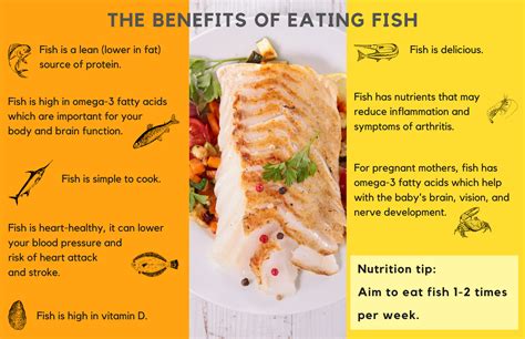 Benefits Of Eating Fish Infographic Patterns Of Nutrition