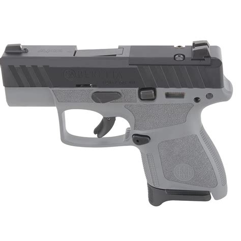 Beretta Apx A1 Carry Rdo 9Mm 3 07 Amp Quot Bbl Semi Auto Wolf Grey Pistol W 1