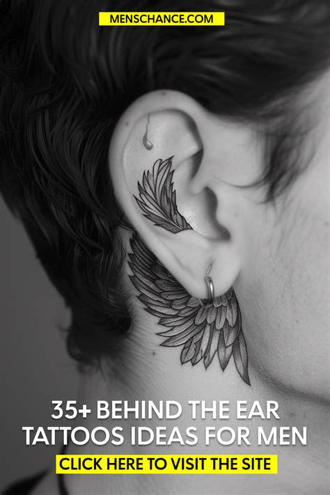 Best 13 21 Behind The Ear Tattoos Men Ideas In 2025 Artofit
