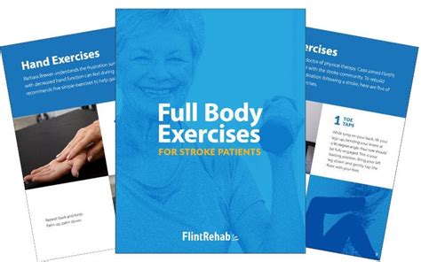 Best Leg Exercises For Stroke Patients Flint Rehab