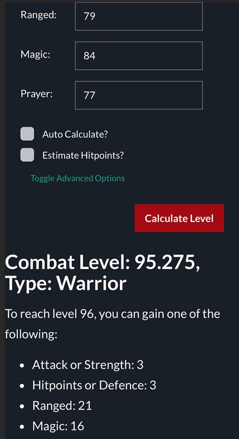 Best Osrs Combat Calculators Combat Calc