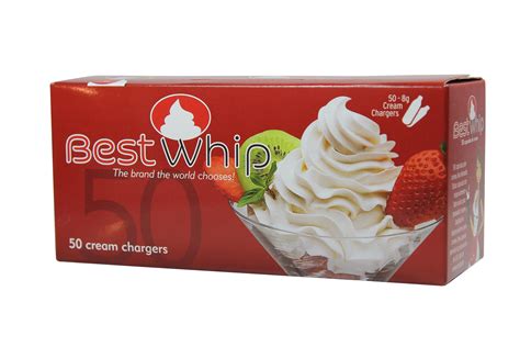 Bestwhip Cream Chargers 50 Chargers Creamwhip