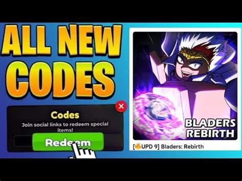 Blader Rebirth Codes