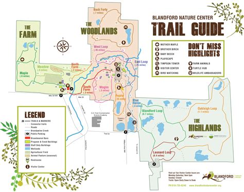 Blandford Nature Center Michigan Trails