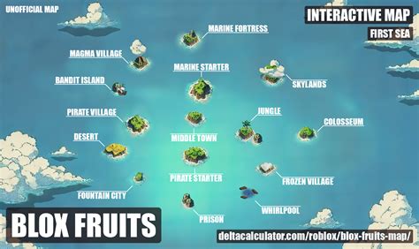 Blox Fruit Map