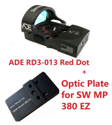 Blu Advance A4 Ade Rd3 013 Red Dot Sight Mounting Plates For Ruger Security 9 Oregon Red Dot Sights