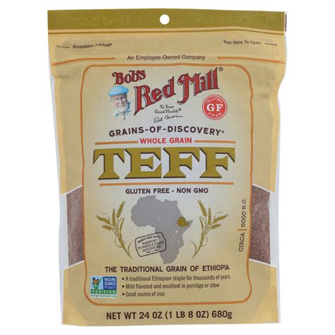 Bob S Red Mill Whole Grain Teff 24 Oz
