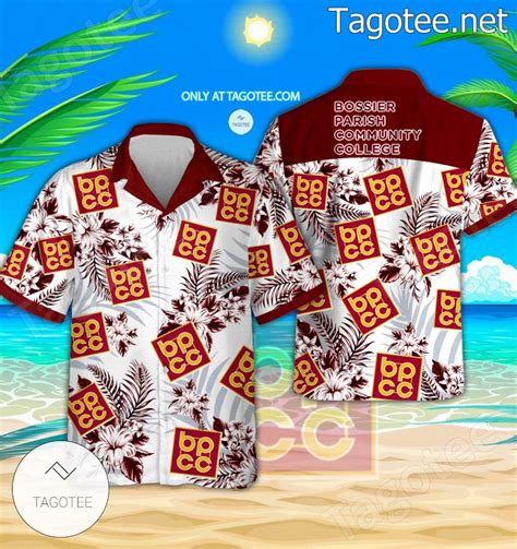 Bossier Parish Community College Aloha Summer Shirt And Shorts Bishop