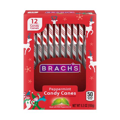 Brach Amp 39 S Peppermint Candy Canes 12Ct 12 Ct 5 3 Oz Fry S Food Stores
