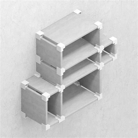 Brackets For Modular Shelf System Files For 3D Print