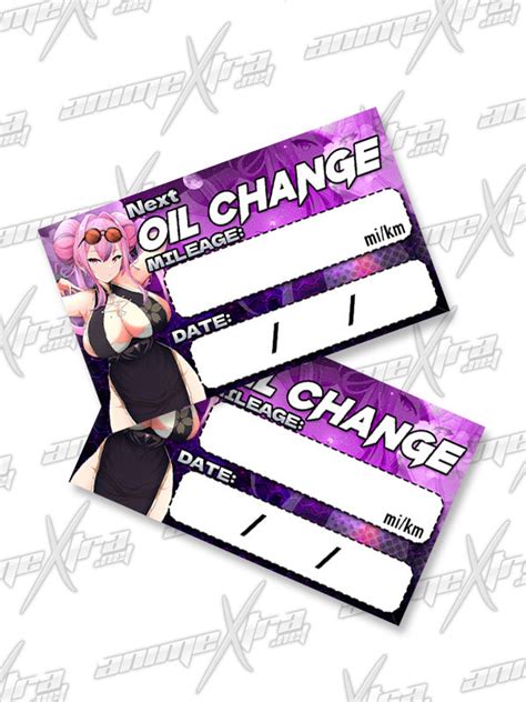 Bremerton Oil Change Sticker Animextra