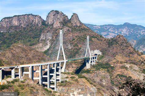 Bridge Baluarte Stock Image Image Of Bridge Mexico 48048203