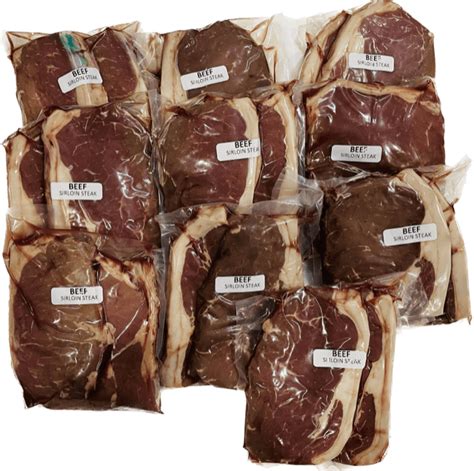 Brisco Beef Sirloin Steak 5Kg Bulk Beef Sirloin Steak At